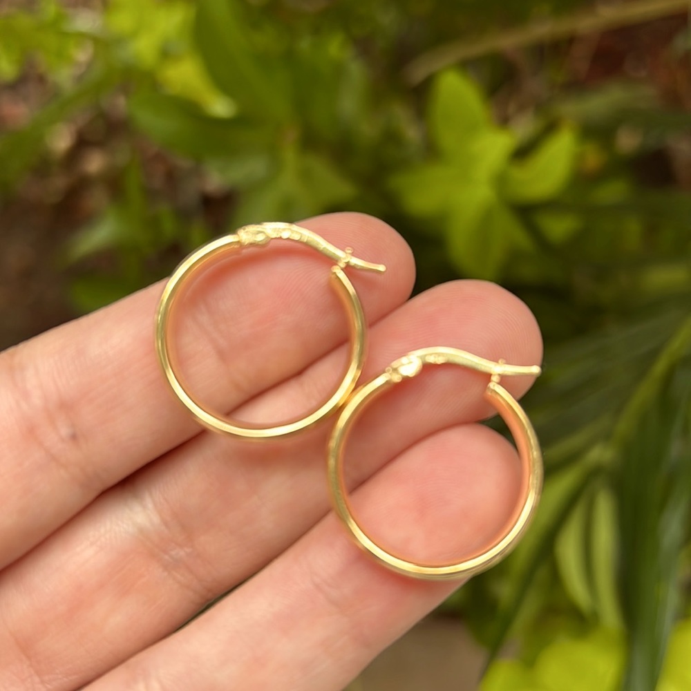Argento Vivo Hoop Earring